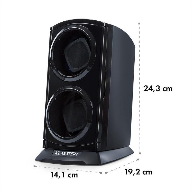 St. Gallen Premium Watch Winder 2 Часы 4 скорости Черный (Германия, читать описание) Ровно - изображение 9