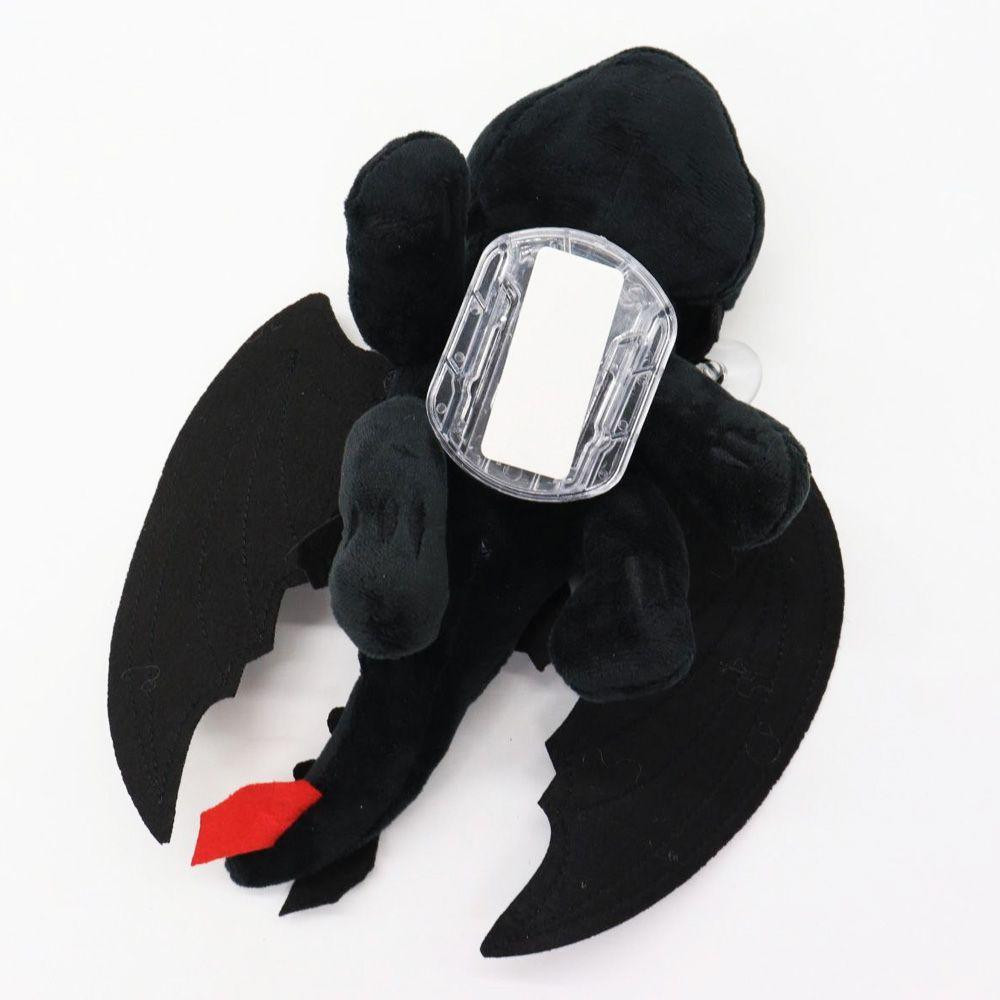 Мягкая игрушка на машину Дракон Беззубик на клейкой основе + карабин,20см / Плюшевая игрушка в машину SBR Киев - изображение 9