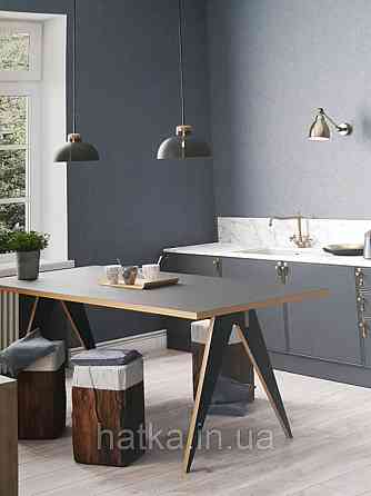 Шпалери вінілові на флізелін гарячого тиснення Marburg Shades однотонні світло бежеві Київ