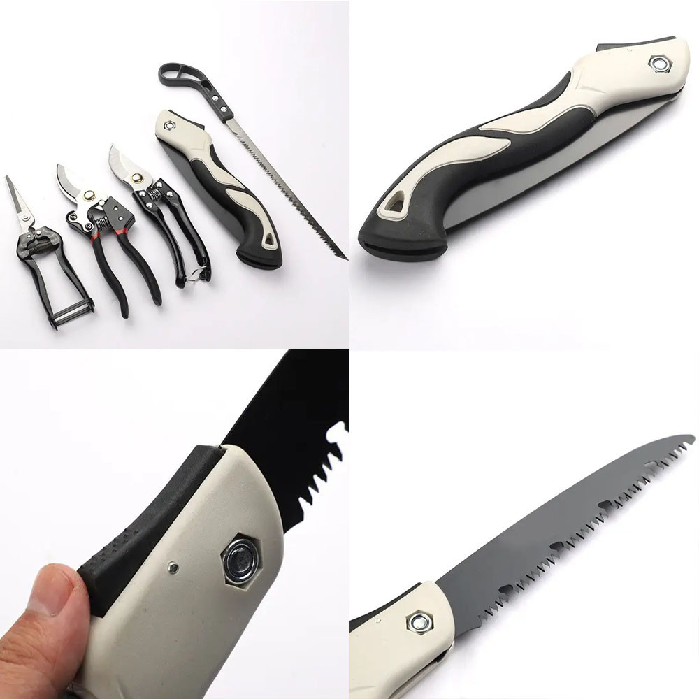 Набір садових інструментів 5в1 (ножиці,секатори,пили) SBR Київ - фото 5