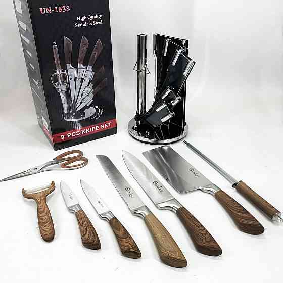 Ножі кухонні з нержавіючої сталі, Відмінний набір ножів, Сталеві кухонні ножі Бюджетні TI-92 Івано-Франківськ