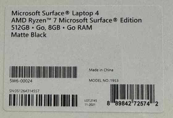 Ноутбук новый Microsoft Surface Laptop 4 Харьков