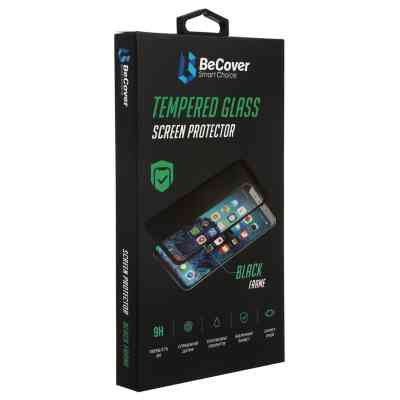 Стекло защитное BeCover ZTE Blade A72/A72s/V40 Vita Black (708391) Винница