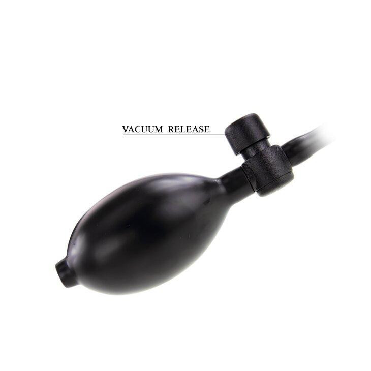 Расширяющийся вибратор на присоске INFLATABLE, BW-008067AQ Sex Aura Киев - изображение 10