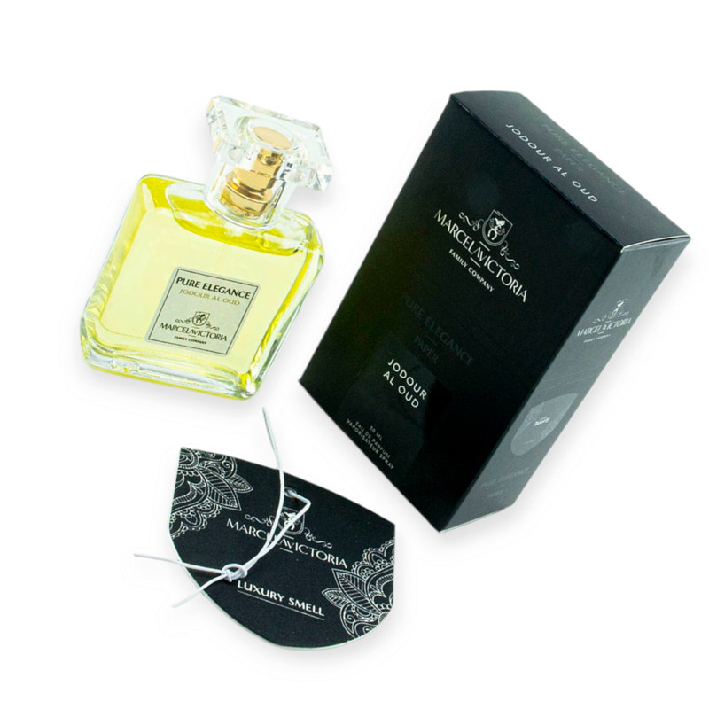 Ароматизатор спрей + лист marcel victoria pure elegance paper 50 мл 