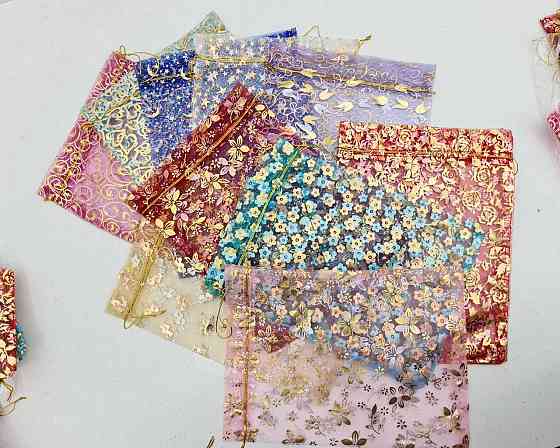 Мешочек из органзы 23*30 ассорти (20 шт) Харьков