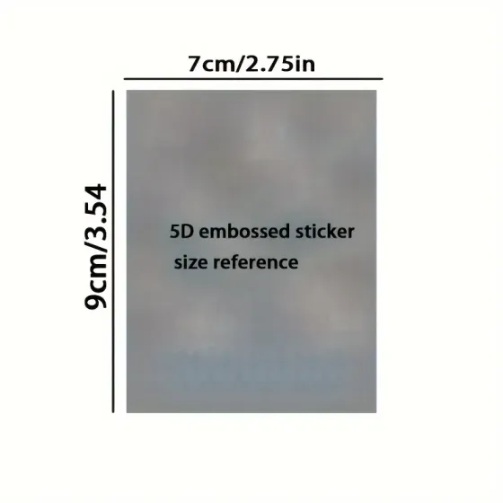 5D рельєфні наклейки для нігтів з лотосом – об’ємний дизайн манікюру Київ