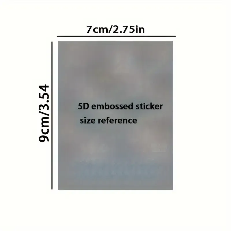 5D рельефные наклейки для ногтей с лотосом – объемный дизайн маникюра Киев - изображение 6
