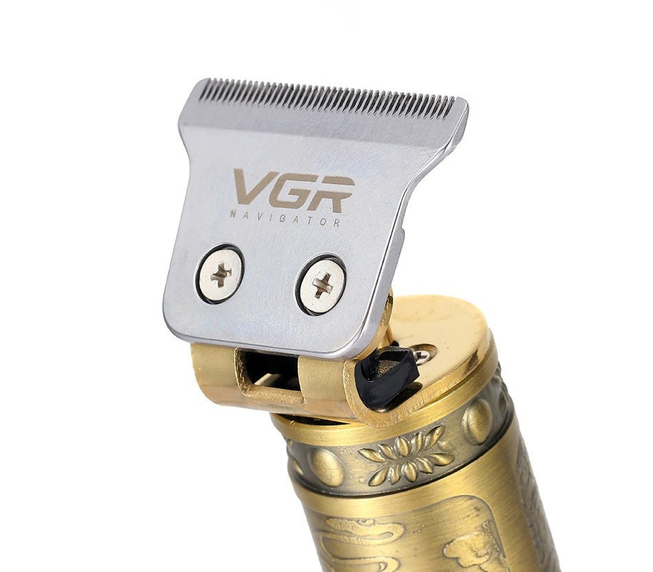 Профессиональная машинка для стрижки, окантовочная машинка VGR V-085 (Бронза) Винница - изображение 9