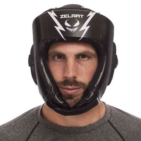 Шолом боксерський відкритий ZELART-1371 M-XL Шоломи для боксу та єдиноборств Київ