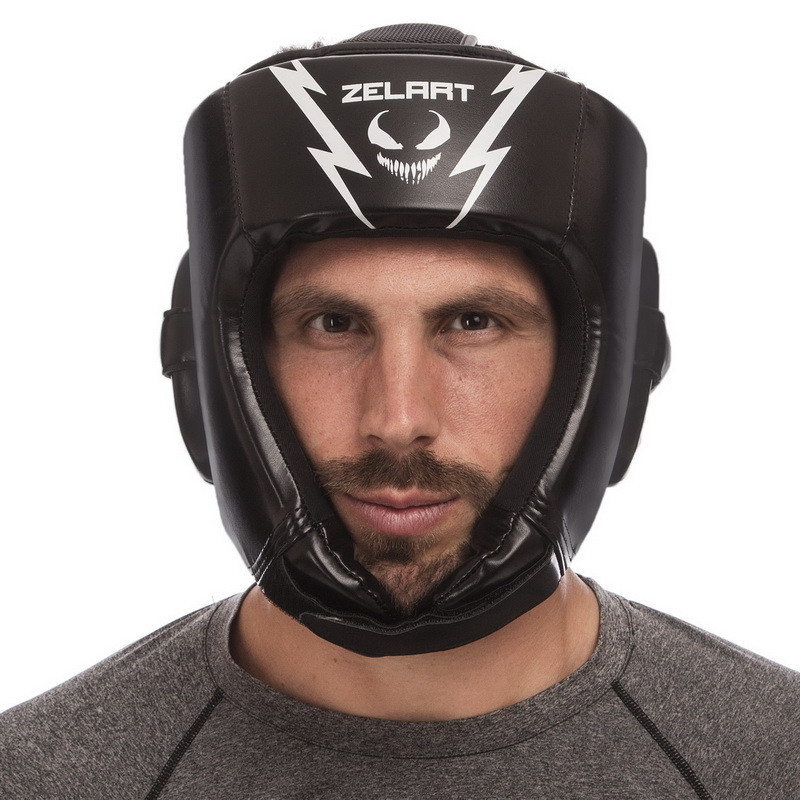 Шолом боксерський відкритий ZELART-1371 M-XL Шоломи для боксу та єдиноборств Київ - фото 5