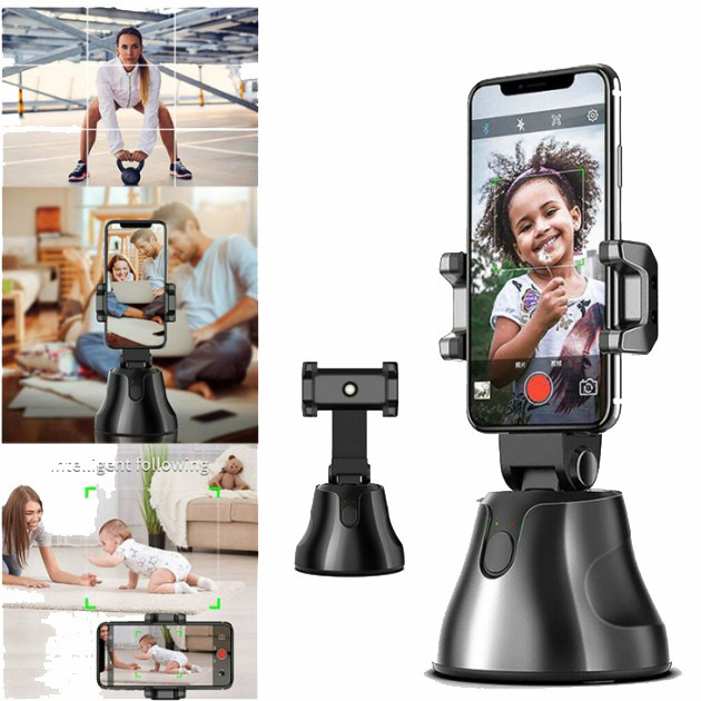 Смарт тримач смартфона Apai SMART 360 ° з датчиком відстеження руху розумний штатив для блогерів UQ-72 Львів - фото 8