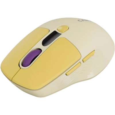 Мышка Canyon MW-26 LCD Silent Wireless/Bluetooth Yellow (CNS-CMSW26Y) Винница - изображение 2