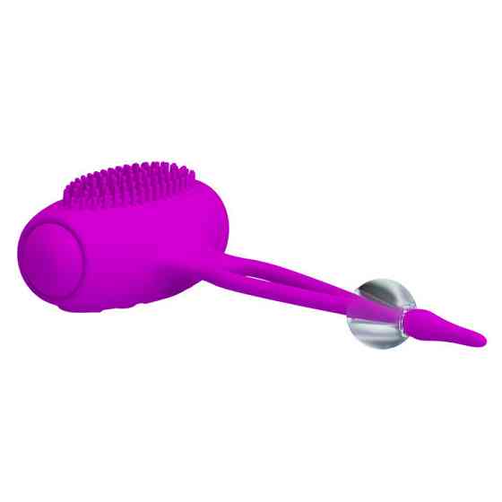 Затискачі для сосків - Pretty Love Bancroft Nipple Vibrator Purple Sex Aura Київ