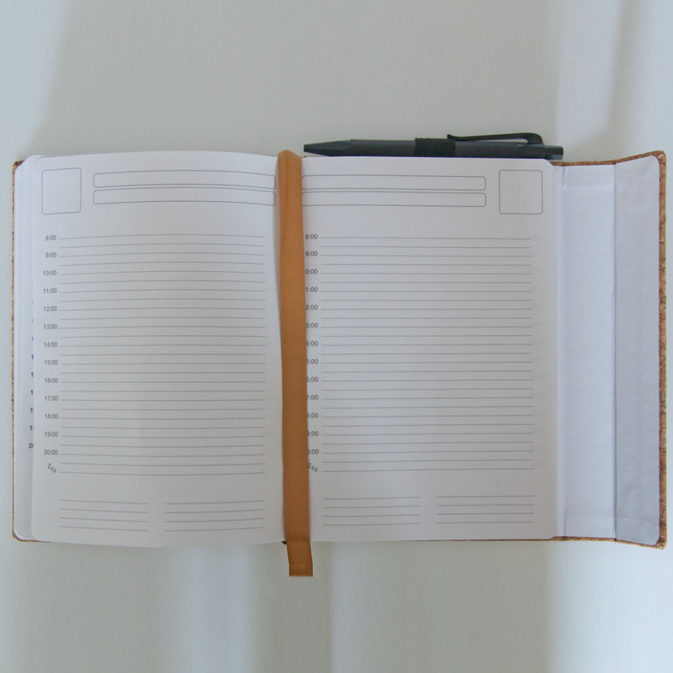 Щоденник-мотиватор на магнітах 21401-KR недатований, кора коркового дуба Вінниця - фото 4