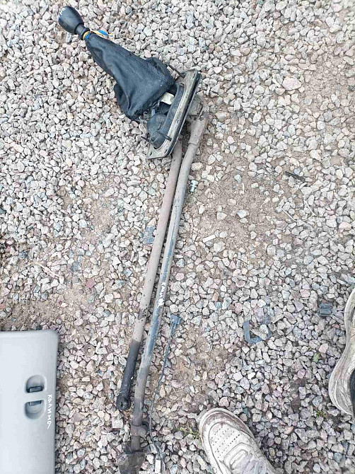 Механизм переключения передач (кулиса КПП) в сборе с тягами лада калина Київ - фото 1