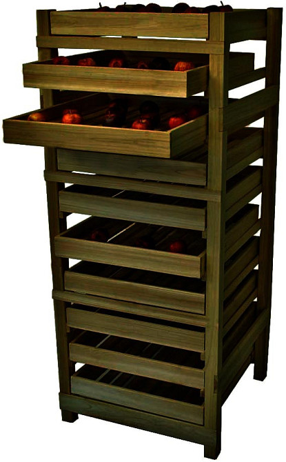 Стеллаж для овощей и фруктов 