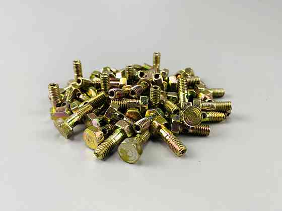 Болт-штуцер M 6 × 1 х 20 один отвір універсальний Мукачево