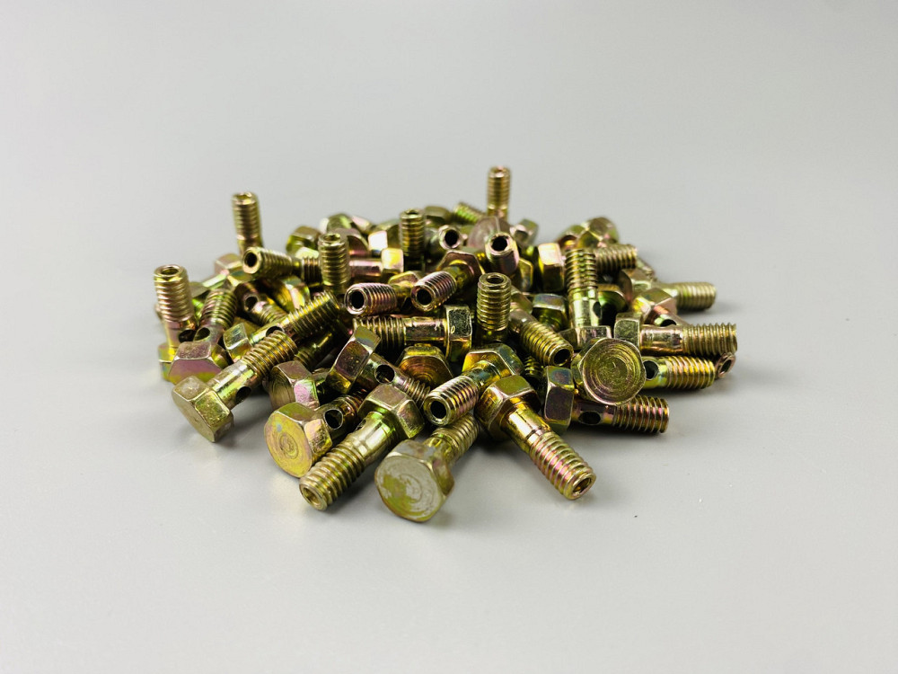 Болт-штуцер M 6 × 1 х 20 один отвір універсальний Мукачево - фото 3