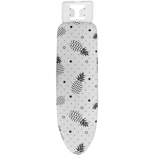 Чохол для прасувальної дошки 120*40см Ананаси сірий Виланд Житомир