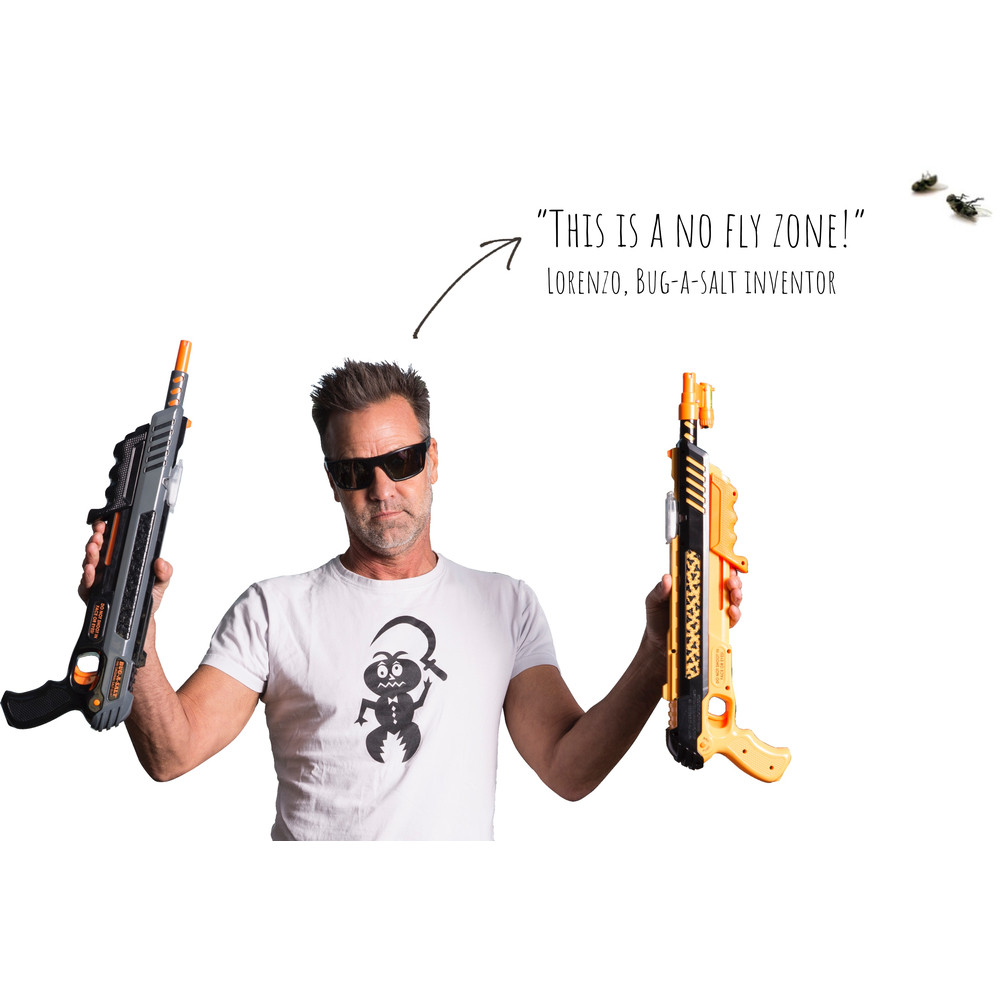Сольова гвинтівка для полювання на комах Bug-A-Salt 3.0 - Чорна Київ - фото 11