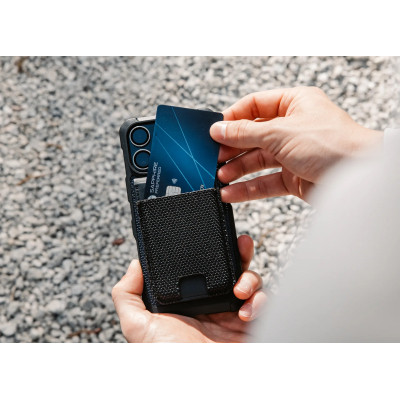 Чехол для мобильного телефона UAG Magnetic with Stand Metropolis Wallet Kevlar Black (964445113940) Винница - изображение 3