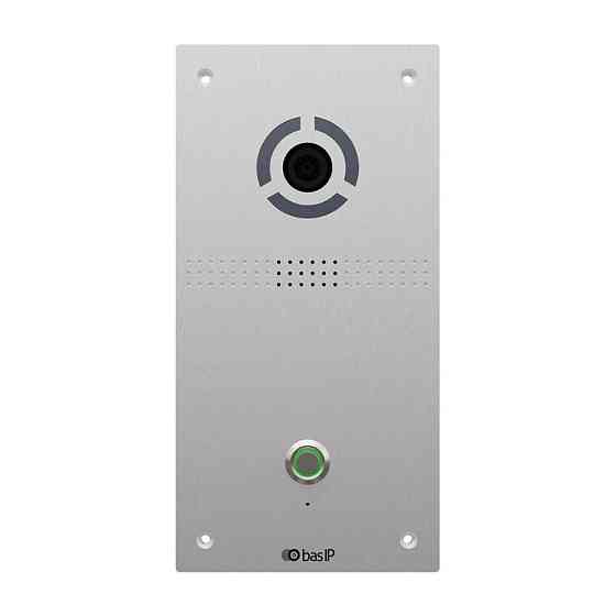 IP панель виклику Bas-IP AV-04FD silver для IP-домофонів Київ