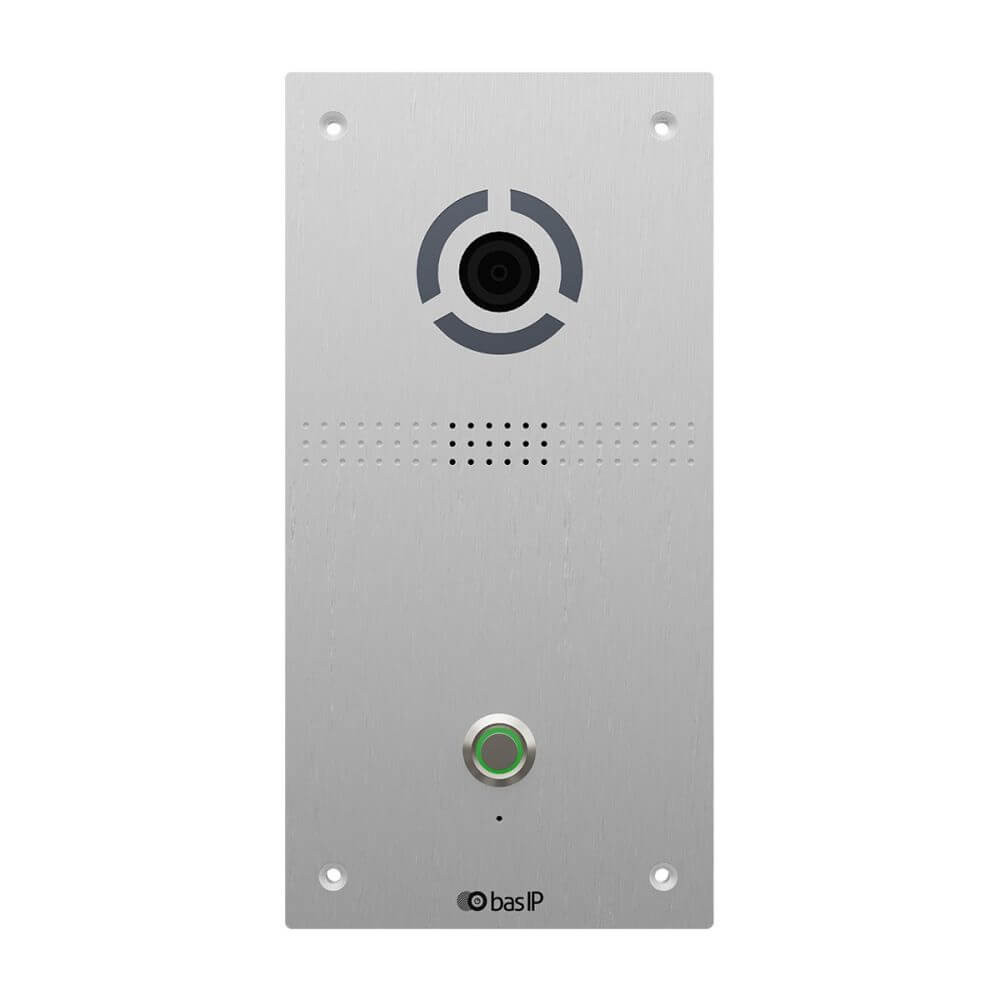IP панель виклику Bas-IP AV-04FD silver для IP-домофонів Київ - фото 1