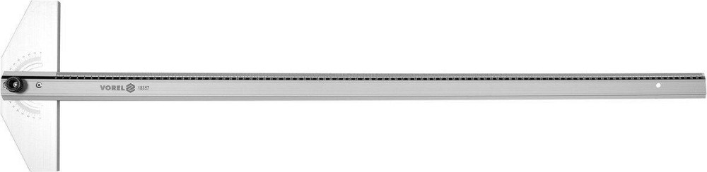 Кутник установний алюмінієвий VOREL: l= 1000 мм, 2 сторони 0-90° з метричною шкалою(DW) Одеса - фото 1