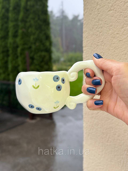 Чашка крухоль кераміка Olens "Лохина" 300 мл 8030-422 Київ - фото 2