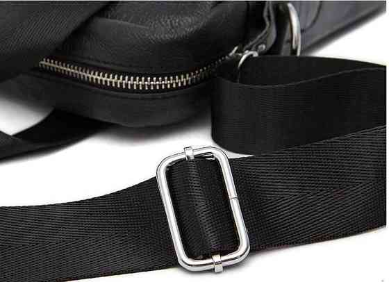 Сумка чоловіча Vintage 14674 Чорна Київ