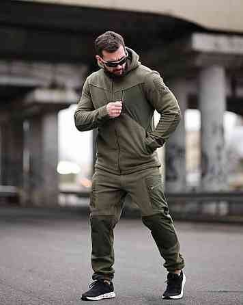 Флісовий спортивний тактичний костюм TARANTUL oliva Т46553 Одеса