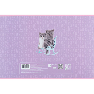 Альбом для малювання Kite Studio Pets, 12 аркушів (SP24-241) Вінниця - фото 10