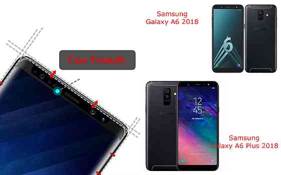 Защитное стекло HyperGlass Pro для Samsung Galaxy A6 2018, Galaxy A6 Plus 2018 – максимальная чувствительность Киев