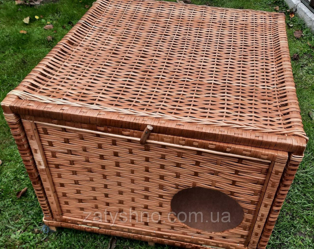 Буда-будинок плетена кавова для кішки, собаки Київ - фото 7