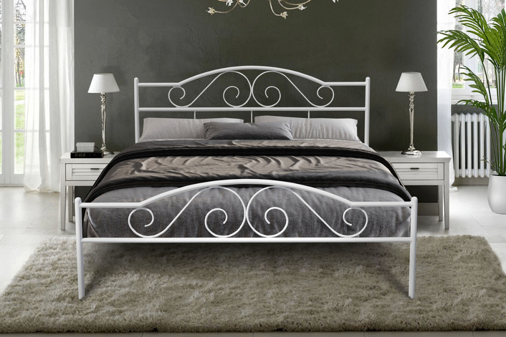 Ліжко Регіна 1600*2000, білий Киев - изображение 1