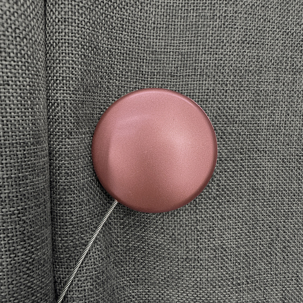 Магниты для штор и гардин Круг 2 шт Розовое золото (81-292) Киев - изображение 3