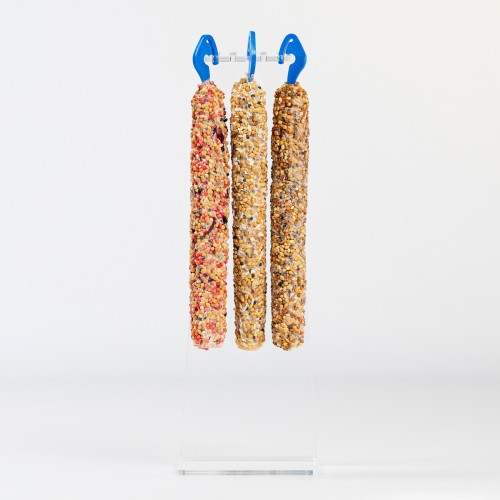 Ласощі Природа Колосок Коктейль для хвилястих папуг з гібіскусом чумизою та кокосом 90 г Київ - фото 2