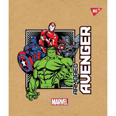 Зошит Yes А5 Avenger Крафт 12 аркушів лінія (765072) Вінниця