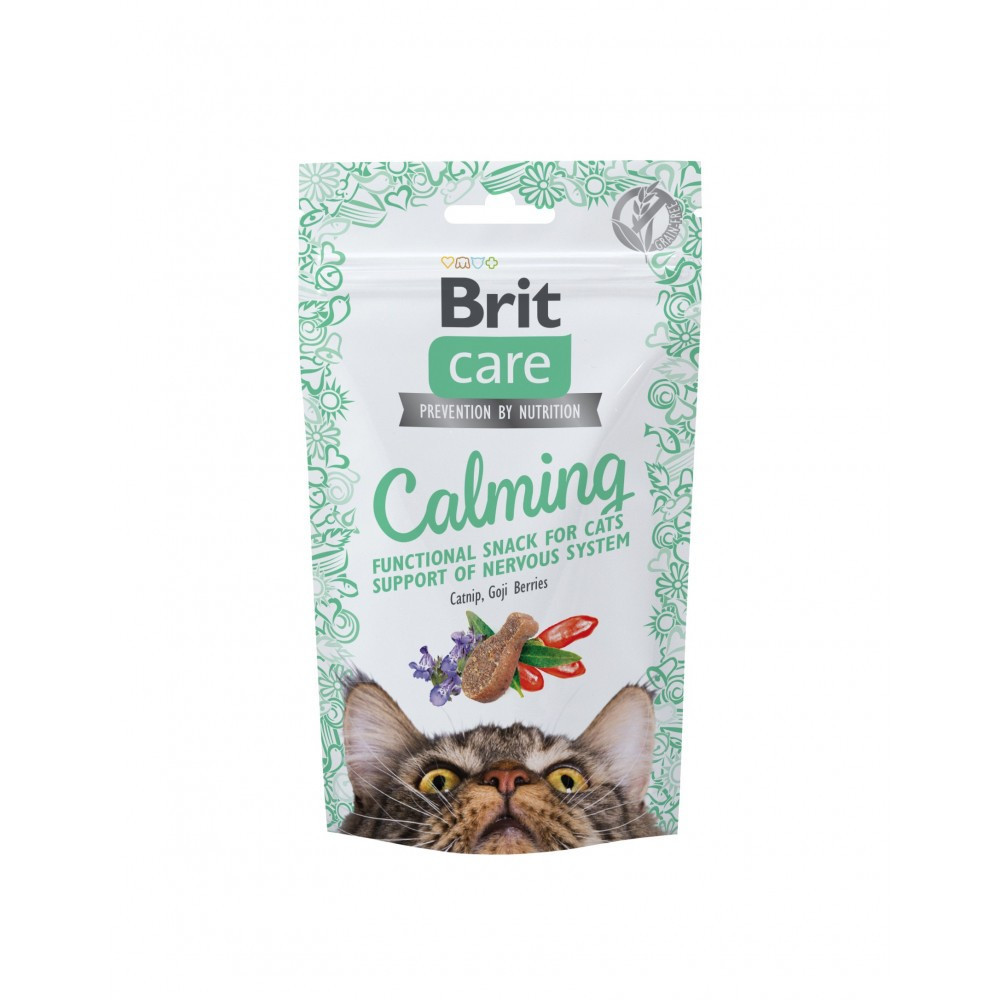 Функціональні ласощі для котів Brit Care Cat Snack Calming з куркою, 50 г Вінниця - фото 1
