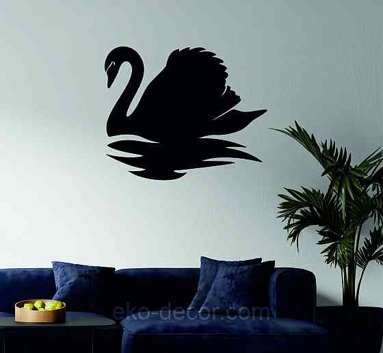 Декоративне настінне Панно  «Лебідь» , Декор на стіну Київ