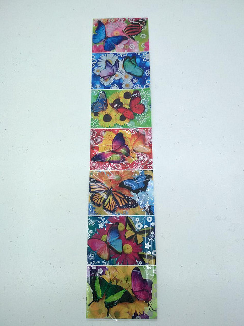 Наклейка на яйця 7 яєць"Метелики" (100 шт) Харків - фото 1