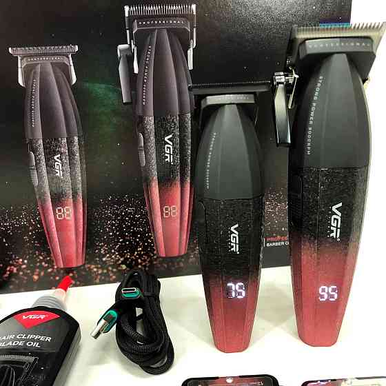 Машинка для стрижки голови VGR V-640, Хороший бездротовий триммер, Електромашинка для волосся FQ-25 Львів