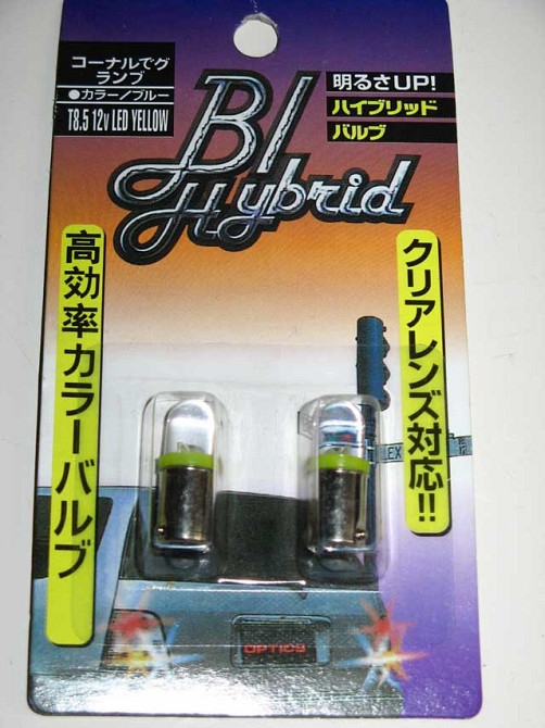 Лампочка з цок.Т8,5 1LED жовта (пара) Вінниця - фото 1