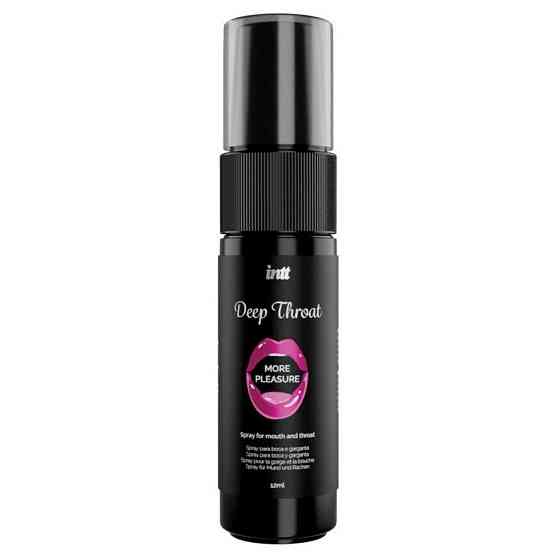 Спрей для глубокого минета Intt Deep Throat Oral Spray (12 мл) Sex Aura Киев