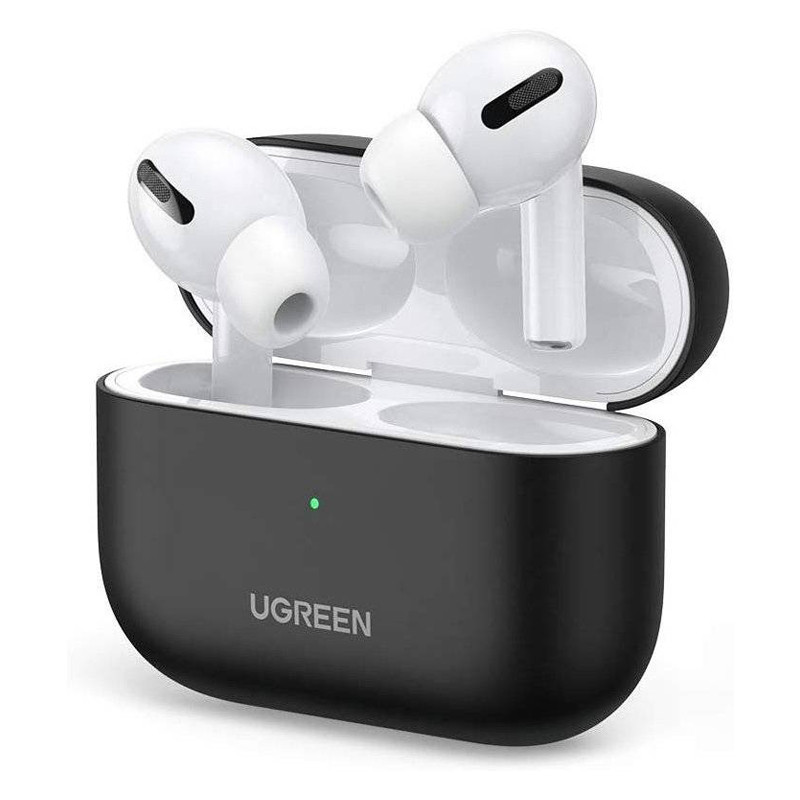 Чехол для навушників Ugreen Silica Gel Case Protector for Apple Airpods Pro 80513 (Чорний) Николаев - изображение 2