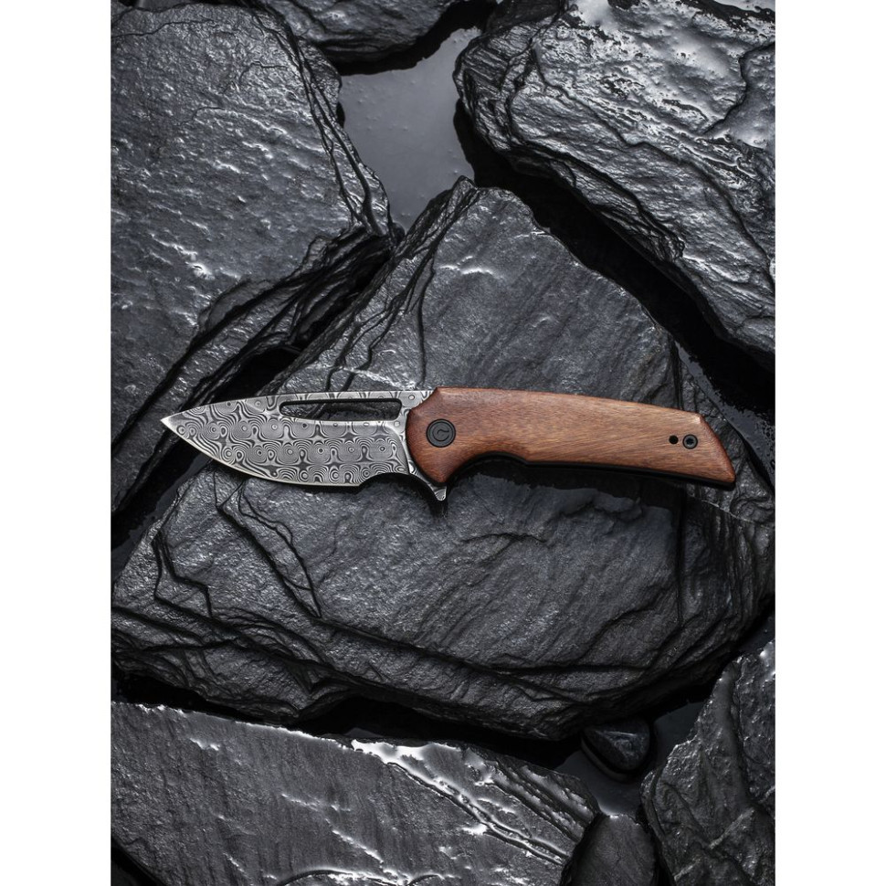 Ніж складаний кишеньковий Civivi Odium, (6.7 см) Damascus / Guibourtia Wood Київ - фото 15