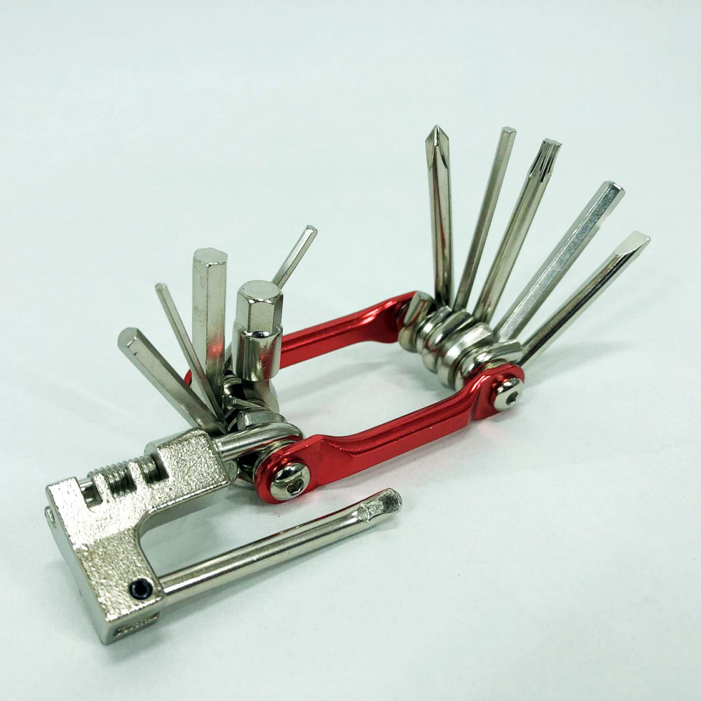 Багатофункціональний велосипедний ключ BG-2121 Мультитул 11 предметів ZW-11 Львів - фото 6