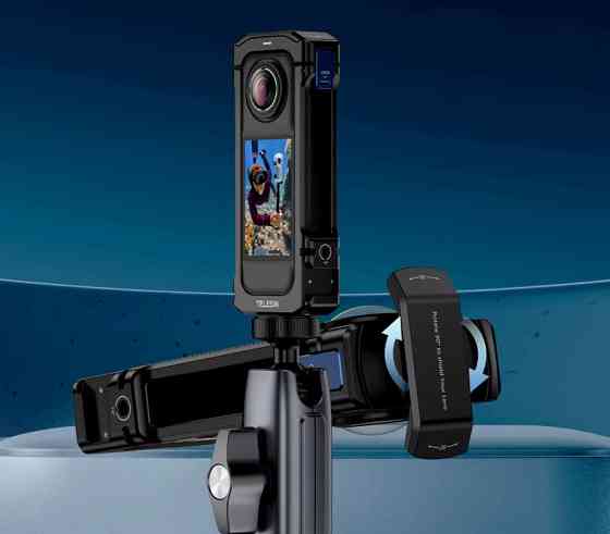 Рамка Insta360 X4 алюминиевая вертикальная/горизонтальная Telesin S6-FMS-12-TIS Киев