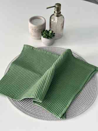 Вафельний рушник Ideal Textile 70х140 см 240 г/м2 (56860827) Зелений Чернівці